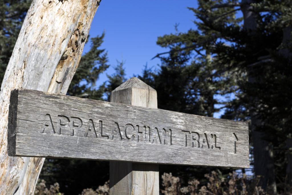 iStock Appalachian Trail Sign